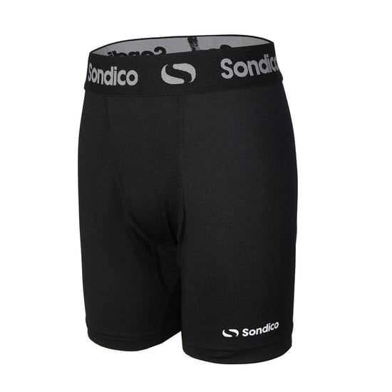 Sondico Snug Fit kompressionsshorts för barn/ungdomar (Svart) - Image 3