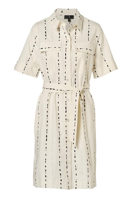 Lexie Print Tuniek Offwhite / Zwart - Image 2