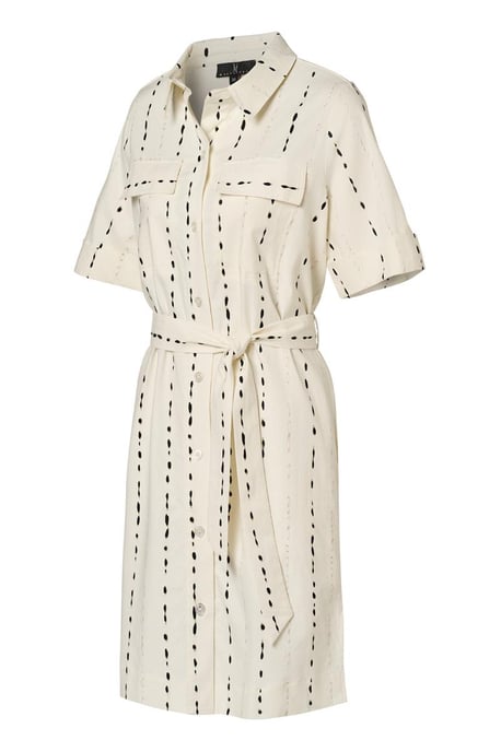 Lexie Print Tuniek Offwhite / Zwart - Image 3