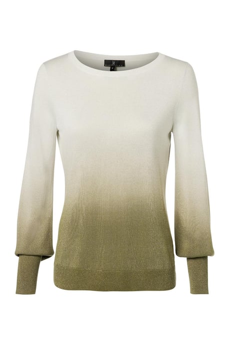 Corbyn Top Offwhite / Olijfgroen - Image 2