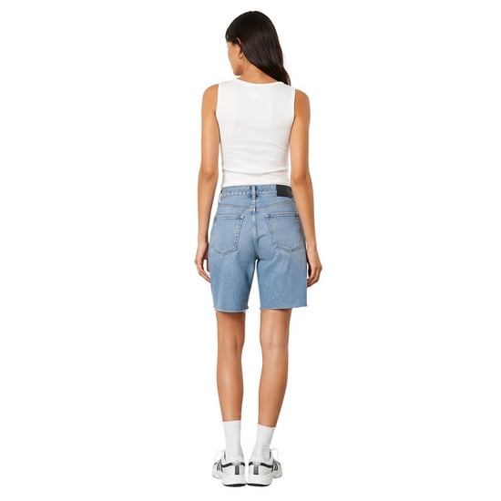 Noisy May Baggy denimshorts voor dames (Lichtblauw) - Image 2
