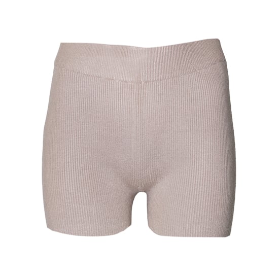 Brave Soul Ribgebreide korte broek dames/dames (Taupe) - Image 2