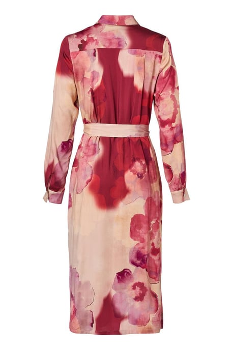 Bowie Print Jurk Roze - Image 4