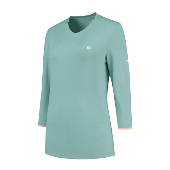 K-Swiss Hypercourt Logo Regular T-shirt för damer (Blå) - Image 1