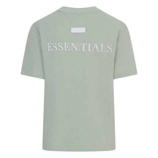 Blank Essentials Womens/Ladies Essentials Logo Boyfriend T-Shirt (Sage Green) - Image 3
