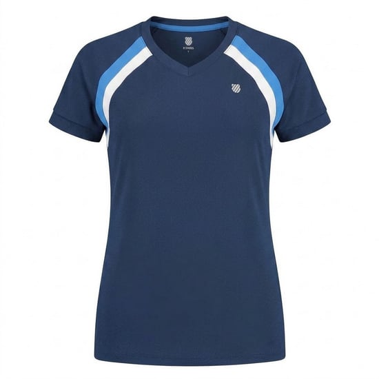 K-Swiss T-shirt för barn/ungdomar – Core Team (Marinblått) - Image 1