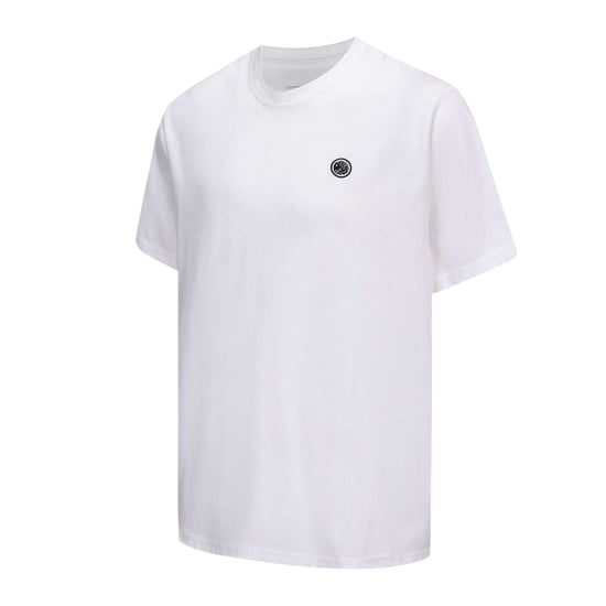 Pretty Green Mens Chest Logo Crew Neck T-Shirt (White) - Image 3