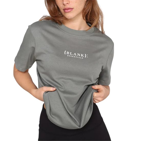 Blank Essentials Womens/Ladies Essentials Logo Boyfriend T-Shirt (Sage) - Image 1