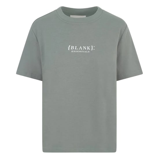 Blank Essentials Womens/Ladies Essentials Logo Boyfriend T-Shirt (Sage) - Image 2