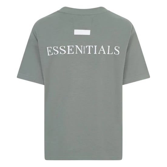 Blank Essentials Womens/Ladies Essentials Logo Boyfriend T-Shirt (Sage) - Image 3