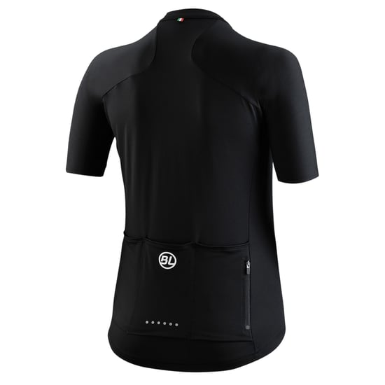 Bicycle Line Karol-jersey met volledige ritssluiting en korte mouwen voor dames (Zwart) - Image 2