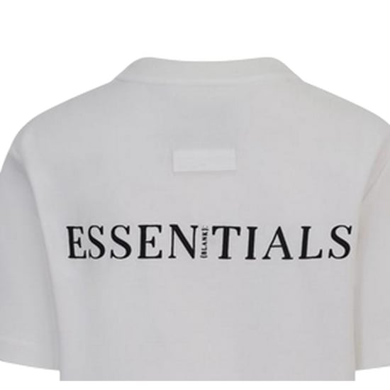 Blank Essentials Womens/Ladies Essentials Logo Boyfriend T-Shirt (Off White) - Image 3