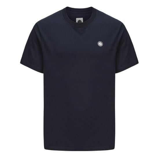 Pretty Green Mens Chest Logo Crew Neck T-Shirt (Navy) - Image 1