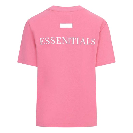 Blank Essentials Womens/Ladies Essentials Logo Boyfriend T-Shirt (Pop Pink) - Image 3
