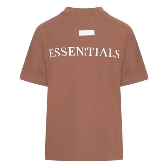 Blank Essentials Womens/Ladies Essentials Logo Boyfriend T-Shirt (Earth Brown) - Image 3