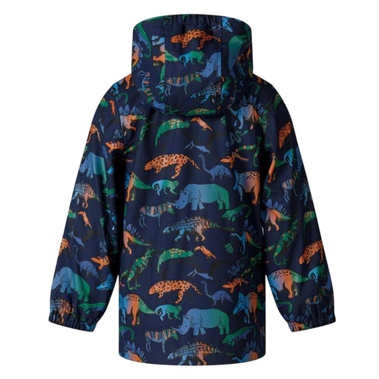 Minoti Jongens Dinosaurus Waterdichte Jas (Marineblauw) - Image 3