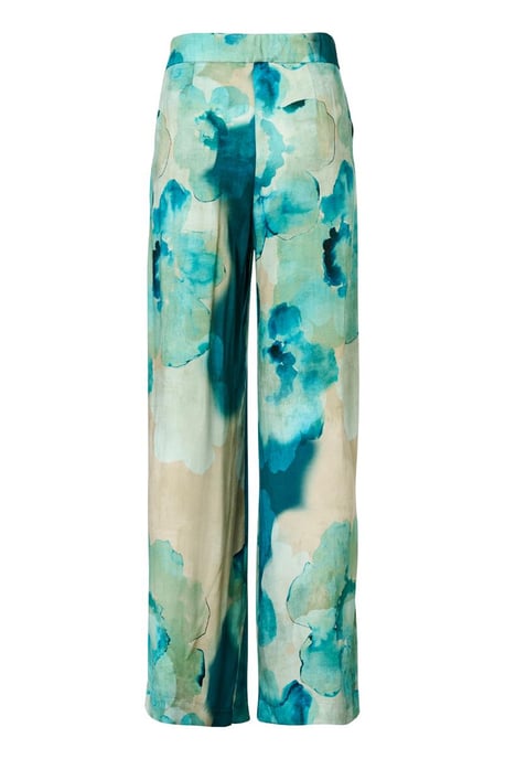 Corby Print Broek Blauw - Image 3