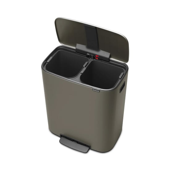 Brabantia Bo hi pedaalemmer 2 x 30 liter platinum - Image 4
