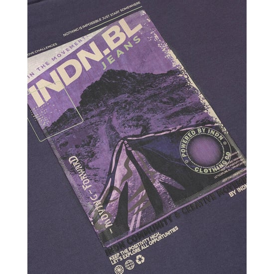 Indian Blue T-shirt lange mouw 960747 - Image 2