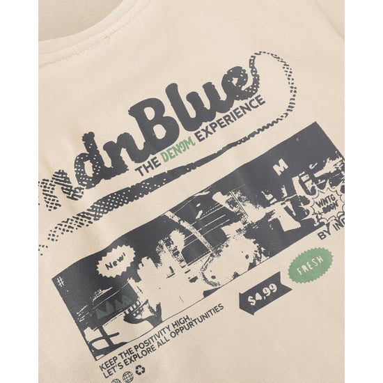 Indian Blue T-shirt 960741 - Image 2