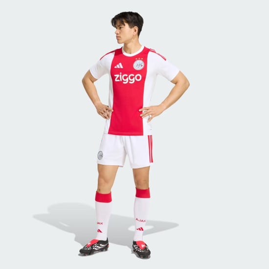 Adidas ajax h jsy wedstrijdshirt korte mouw replica voetbal heren - - Image 4