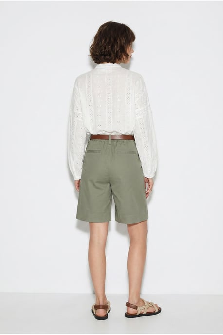Hoogwaardige Tailleshorts met Ceintuur - Image 5