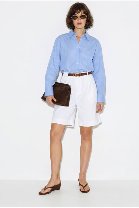 Hoogwaardige Tailleshorts met Ceintuur - Image 1