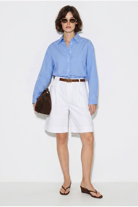 Hoogwaardige Tailleshorts met Ceintuur - Image 4