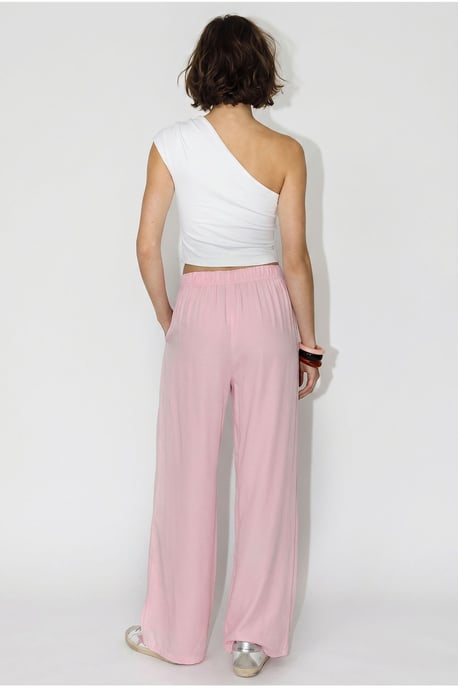 Wide Leg Pull-On Trousers - Image 6