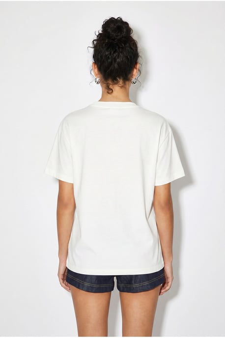 Geborduurd Katoenen T-shirt met Ronde Hals - Image 5