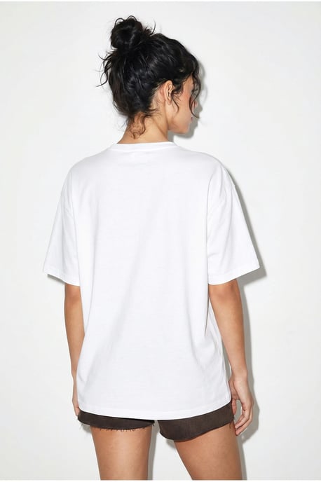 Oversized Gedrukt Katoenen Jersey T-shirt - Image 4