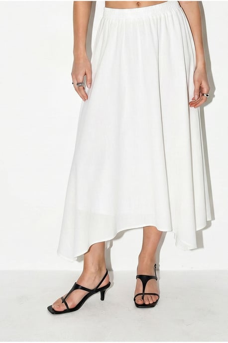 Hoge Taille A-Lijn Midi Rok - Image 4