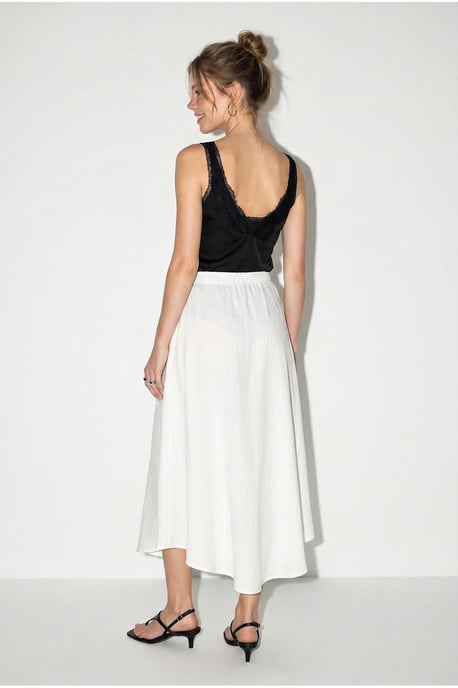 Hoge Taille A-Lijn Midi Rok - Image 5