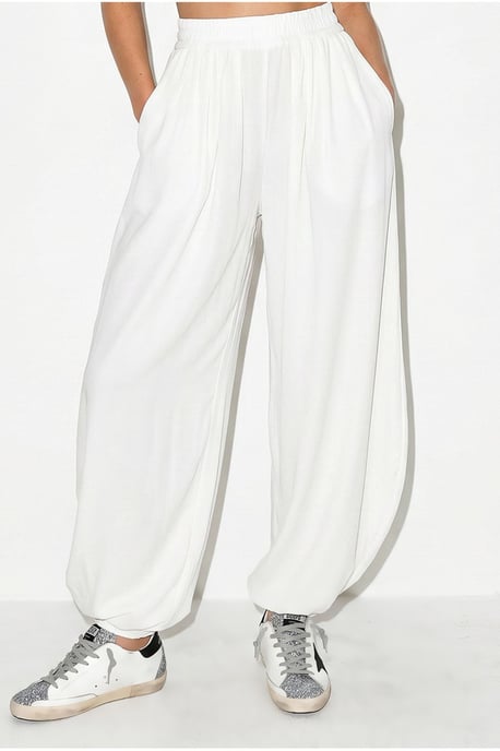Oversized Crew Neck T-shirt And Wide-leg Trouser Set - Image 5