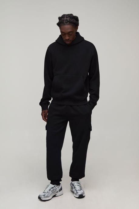 Boxy Hooded Cargo Tracksuit - Image 4
