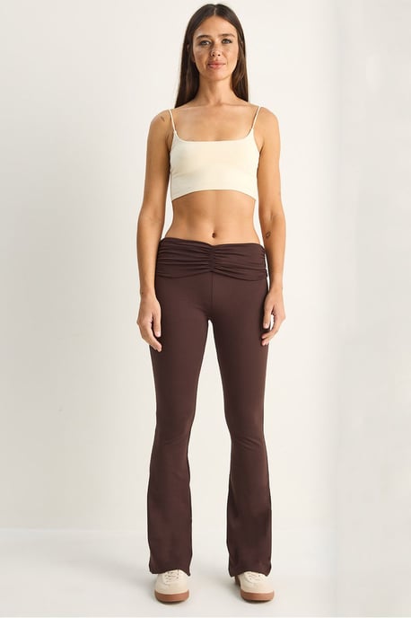 Hoge Taille Flared Leggings - Image 2