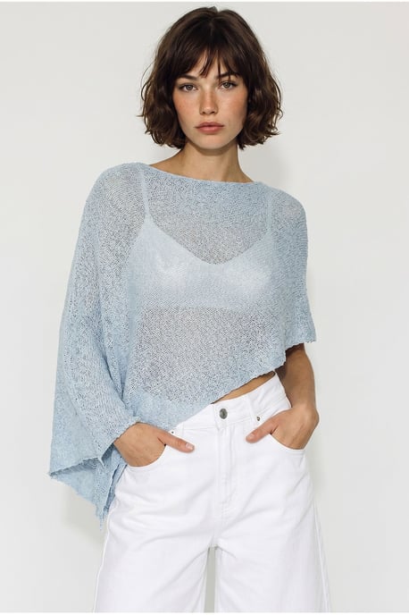 Dames Gebreid Cut-Out Strandovergooi - Image 2