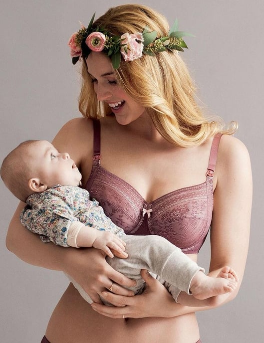 5053 Anita Maternity Fleur Underwire Nursing Bra - - Image 3