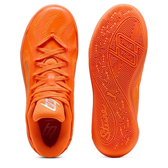 Women's Puma Stewie 4 Flawless Basketball Trainers in Sunstream - Image 4