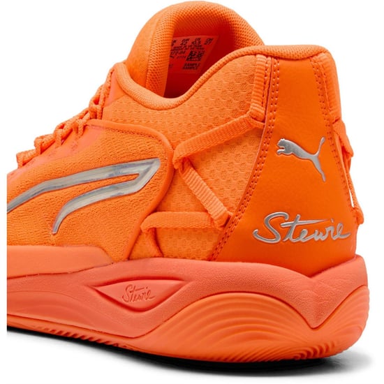 Women's Puma Stewie 4 Flawless Basketball Trainers in Sunstream - Image 6