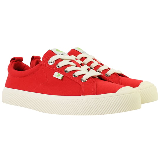 Cariuma OCA Low Unisex Red Plimsolls - Image 2