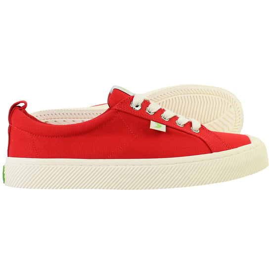 Cariuma OCA Low Unisex Red Plimsolls - Image 4