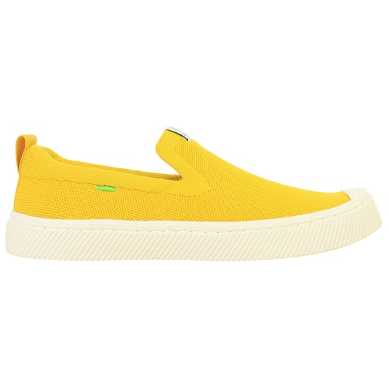 Cariuma IBI Knit Unisex Yellow Plimsolls - Image 1