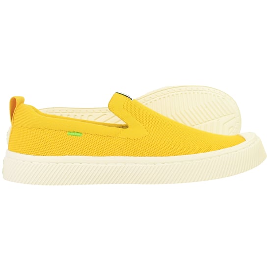 Cariuma IBI Knit Unisex Yellow Plimsolls - Image 4