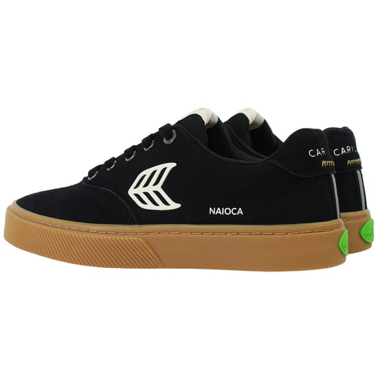 Cariuma Naioca Skate Unisex Black Plimsolls - Image 3
