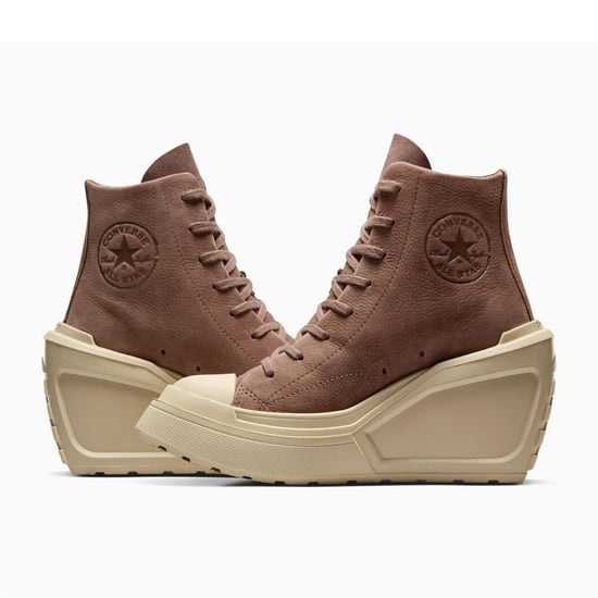 Women's Converse Chuck 70 De Luxe Wedge Co Trainers in 202-Bear Nap/ - Image 4