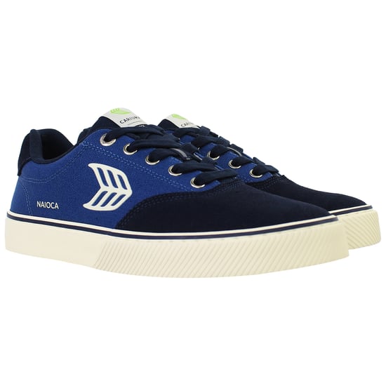 Cariuma Naioca Skate Unisex Navy Plimsolls - Image 2