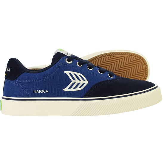 Cariuma Naioca Skate Unisex Navy Plimsolls - Image 4