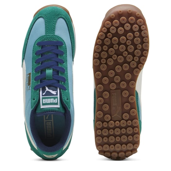 Boys Puma Kids Easy Rider Low Top Trainers in Aqua-Vapor Gray - Image 3