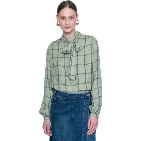 Geisha Blouse olive - Image 1
